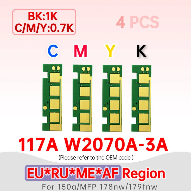 W2070A Chip Reset 117A Chip Resetter for HP 179fnw 150a 178nw 178nwg 179 fwg 150nw Toner Cartridge Chips W2060A W2090A 116A 119A