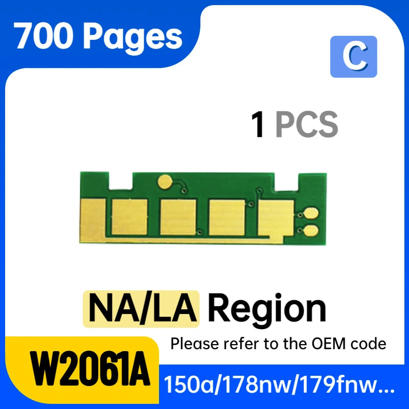 W2071A W2072A W2073A W2070A Chip Toner for HP 117A Cartridge Chip Reset  for MFP 179fnw 150 150nw 178 nw 178nwg 179fwg 116A 119A