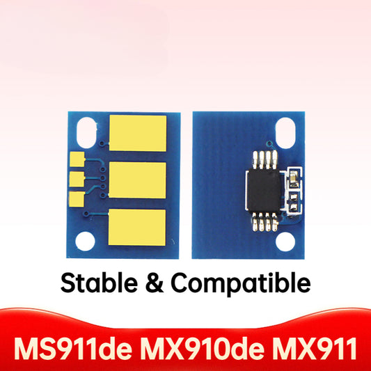 MS911de MX910de Toner Chip MS911 MX910 Cartridge Chip Reset 64G0H00 54G0H00 for Lexmark MX911 MX912 Imaging Drum Unit 54G0P00