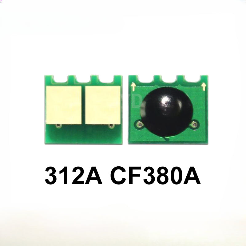 CF380A Toner Chip For HP Color LaserJet Pro MFP M476dn M476nw M476dw M476 312A 380A Cartridge Reset Chips Printer