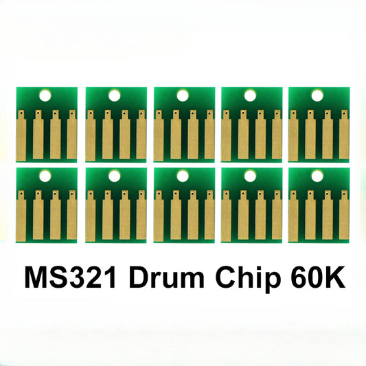 56F0Z00 Drum Chip For Lexmark MS621 MX321 MX421 MX622 MX521 B2546dn B2650dn XM3250 XM1246 MS321 MS521 B2442 Chips Printer Reset