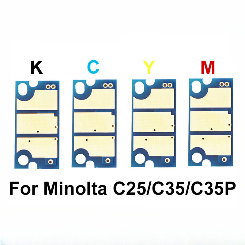 IUP14 Image Unit Chip for Konica Minolta Bizhub C25 C35P C35 Develop Image Unit Drum Printer Cartridge Reset 25 35 35P