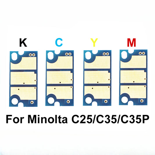 IUP14 Image Unit Chip for Konica Minolta Bizhub C25 C35P C35 Develop Image Unit Drum Printer Cartridge Reset 25 35 35P