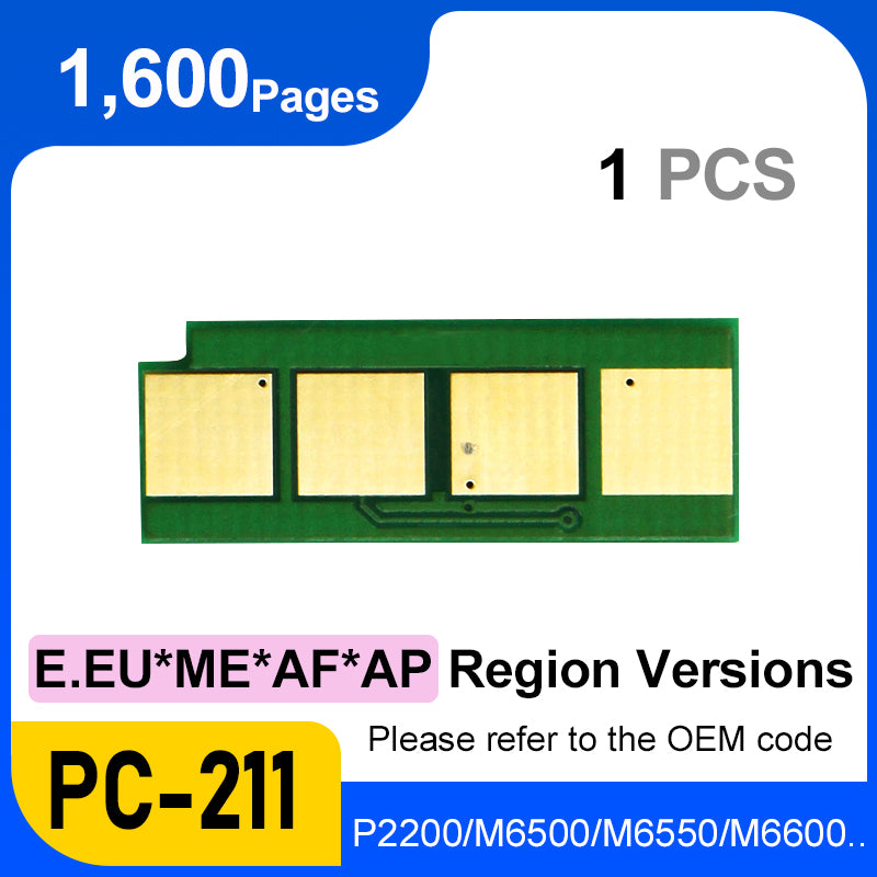 PC211EV PA210 PB-210 PC 211 PC210 Reset Toner Cartridge Infinite Chip for Pantum P2500 M6500w M6550 M6600 P2200 P2207 P2500W