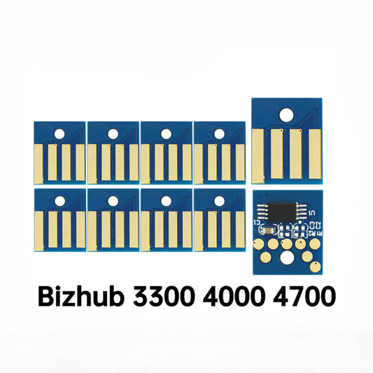 TNP39 Toner Chip 3300P 4700 Imaging Drum Unit Chips for Bizhub 3300 4700P 4000P Cartridge Reset TNP34 TNP35 TNP36 TNP37 TNP38