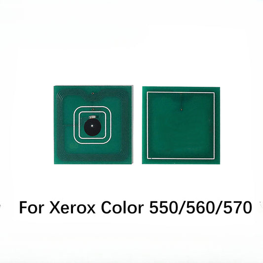 8pcs Toner Chip for Xerox Color 550 560 570 Compatible 006R01525 006R01528 006R01527 006R01526 Printer Cartridge Reset Refill