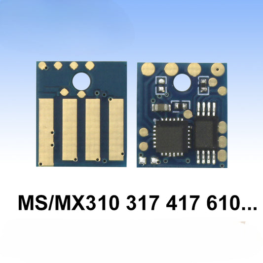 MS610dn Toner Chip 50F0X00 50F0U00  50F0Z00 For Lexmark MS315 MS415 MS317 MS517 MS617 MX617 417 317 MS310 410 610 Cartridge Chip