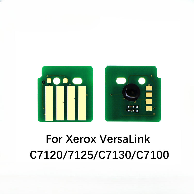 Compatible for Xerox VersaLink C7120 C7125 C7130 C7100 Reset Toner Cartridge Chips 006R01824 006R01825 006R01826 006R01827