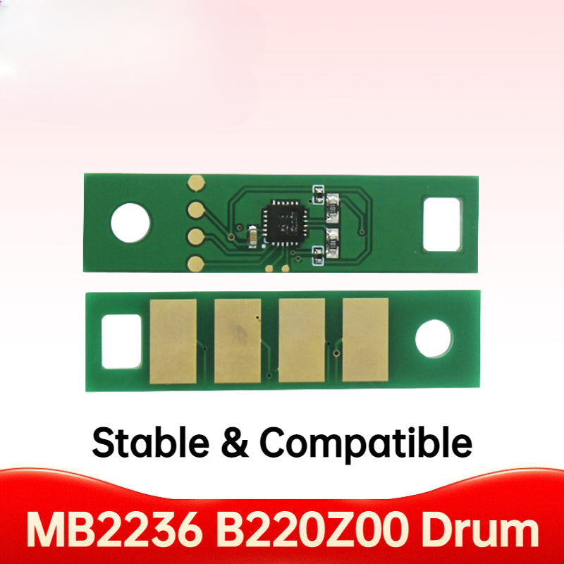 B220Z00 MB2236adw Drum Chip MB2236 Adw for Lexmark B2236dw MB2236adwe B2236 Autorest Chips Image Unit NOT For Toner Cartridge