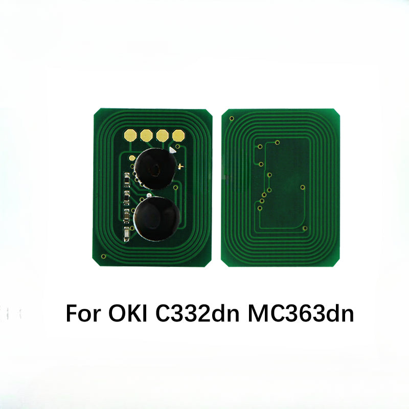 For OKI C332dn MC363dn C332 332dn MC363 363dn Reset Toner Chip 46508716 46508715 46508714 46508713 Printer Cartridge Chips