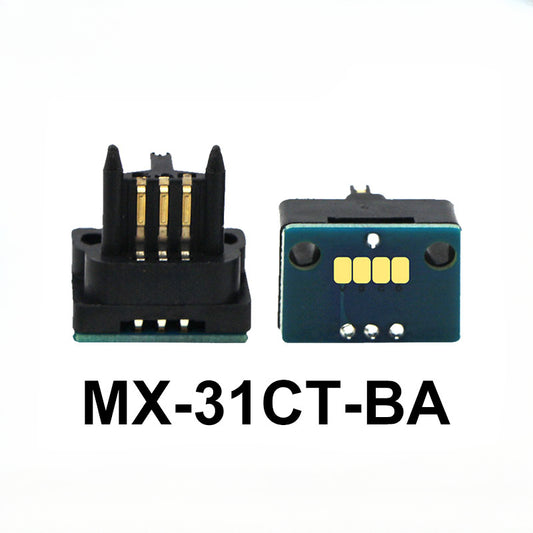 4PCS Compatible MX-31 MX31 Reset Toner Cartridge Chip for Sharp MX-2600N 3100N 2301N 2601N 3101N MX2600 MX3100 MX2301 Printer