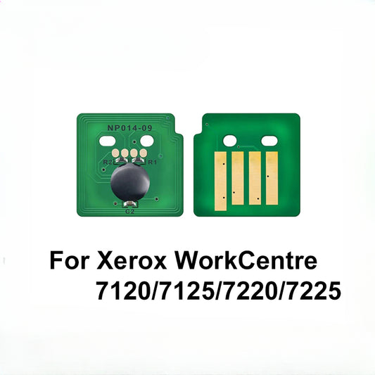 Toner Cartridge Chip for Xerox WorkCentre 7120 7125 7220 7225 006R01457 006R01460 006R01459 006R01458 Printer Reset Refill