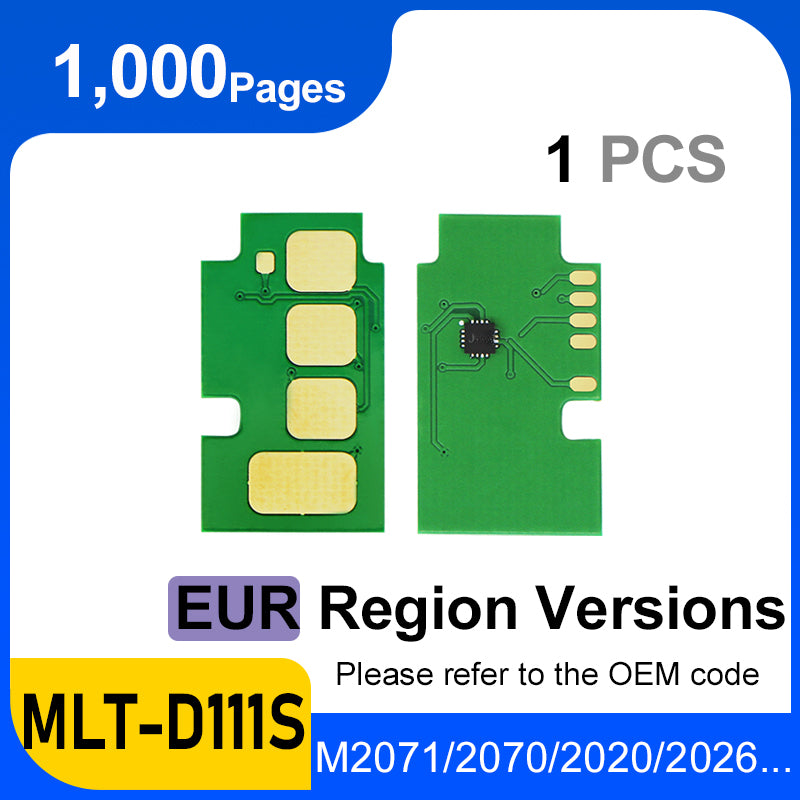 D111 Toner Chip MLT D111S 1.8k MLT D111L Reset for Samsung SL M2070 M2020 M2071W 2022 2023 2026 M2074FW Toner Cartridge Printer