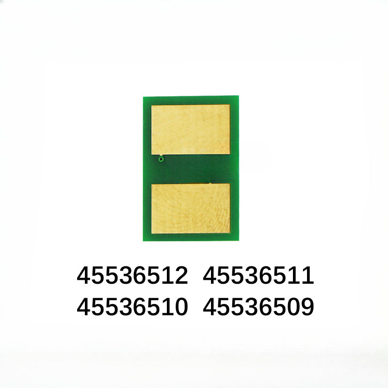 Updated 45536512 45536511 45536510 45536509 Toner Cartridge Chip for 0KI ES9431 ES9541 PRO9541 Printer Reset Refill