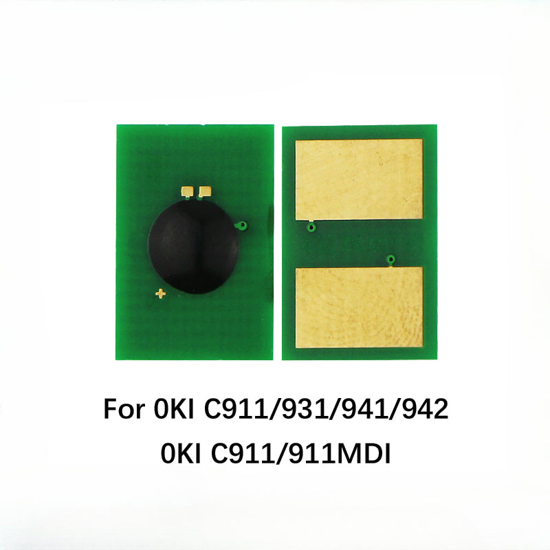 Toner Chips for 0KI C911 C931 C941 C942 0KI C911 C911MDI 45536516 45536424 Drum Cartridge Chip 45103728 Printer Supplier