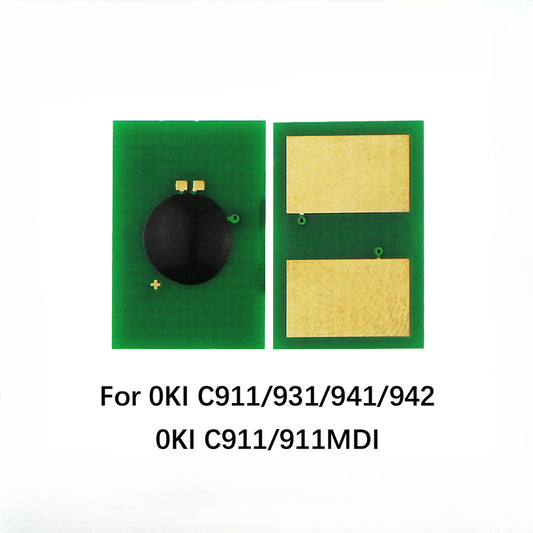 Toner Chips for 0KI C911 C931 C941 C942 0KI C911 C911MDI 45536516 45536424 Drum Cartridge Chip 45103728 Printer Supplier