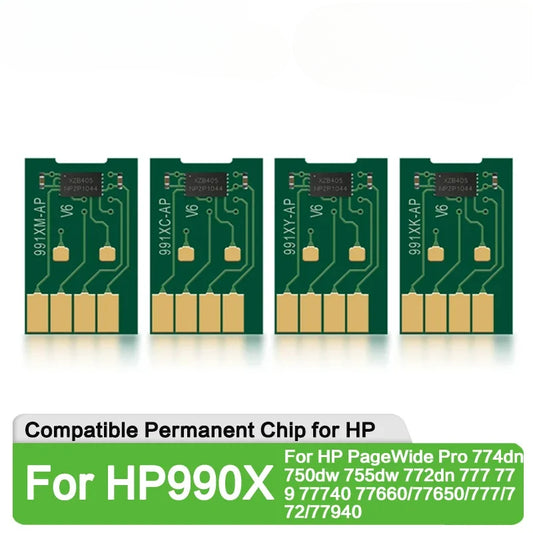 NEW ARC Chip for HP 990X 991X 992X 993X 99U for HP PageWide Pro 774dn 750dw 755dw 772dn 777 779 77740 77660/77650/777/772/77940